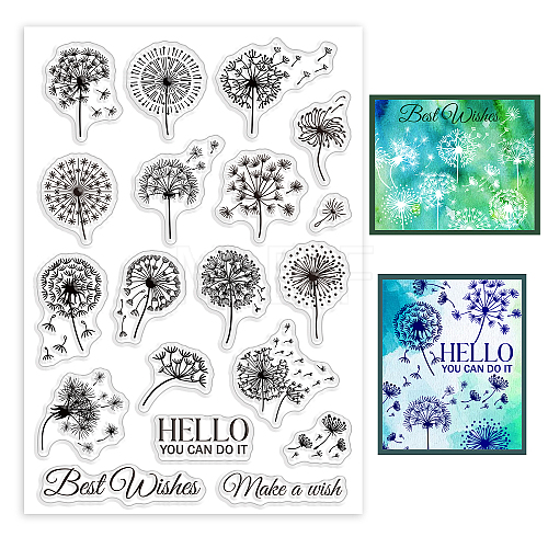 Custom PVC Plastic Clear Stamps DIY-WH0448-0676-1