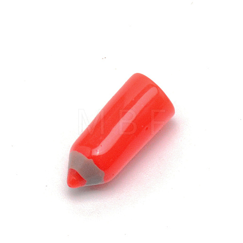 Opaque Resin Beads RESI-WH0020-06D-1