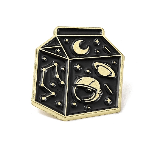 Creative Space Astronaut Series Brooches JEWB-U001-03B-1