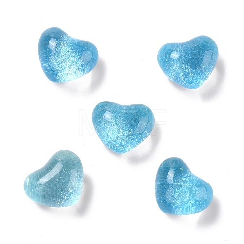 Transparent Resin Cabochons CRES-P019-07B-1