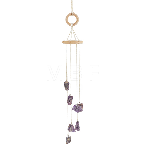 Ring Wind Chimes HJEW-WH0021-29B-1