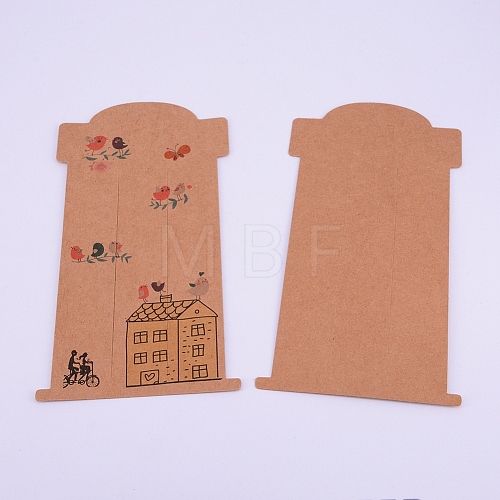 Hair Clip Display Cards DIY-WH0167-86D-1