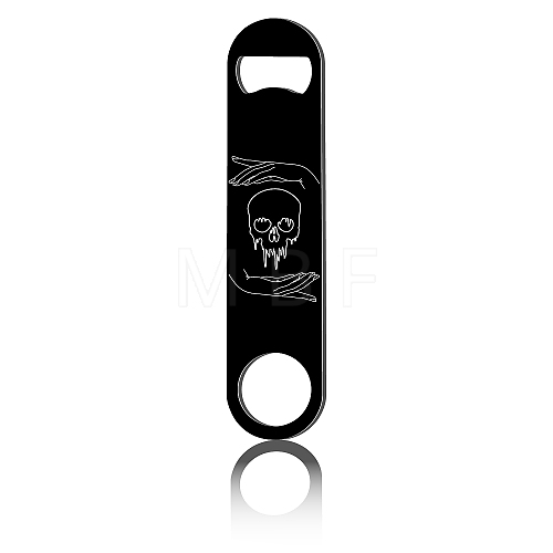 430 Stainless Steel Bottle Openers AJEW-WH0259-016-1