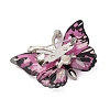 Butterfly Transparent Resin Brooch JEWB-M047-01E-2