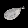 Natural Quartz Crystal Pendants G-F820-14P-24-2