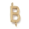 304 Stainless Steel Letter Connector Charms LS-STAS-M108-01G-02-1