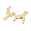 304 Stainless Steel Charms STAS-L022-589Y-2