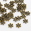Zinc Alloy Beads Spacers PALLOY-Q062-AB-1