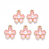 Alloy Enamel Charms ENAM-N054-028C-1