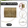 Round Polyester Sewing Threads OCOR-WH0108-39C-2