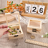 Wooden Storage Boxes WOCR-CL0001-02B-3