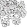 SHEGRACE Brass Micro Pave Clear Cubic Zirconia Pendants XGRQ2C060-407P-1