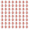 100Pcs Crackle Transparent Glass Beads GLAA-TADJ0001-12H-2