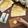 CRASPIRE 40 Sheets 4 Styles Self Adhesive Gold Foil Embossed Stickers DIY-CP0010-45-3