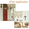 Pine Wood Wall Ornaments AJEW-WH0481-580-5