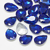 Pointed Back Glass Rhinestone Cabochons RGLA-T081-13x18mm-11-1