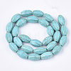 Synthetic Turquoise Beads Strands X-TURQ-S391-08B-2