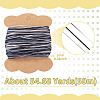 50M Gradient Color Waxed Polyester Cords YC-TADJ0001-04F-3