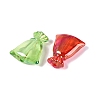 UV Plating Transparent Acrylic Beads OACR-Q202-04-2