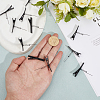 100Pcs Iron Alligator Hair Clip Findings IFIN-PH0002-50-3