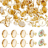 304 Stainless Steel Stud Earring Findings STAS-UN0064-99A-1