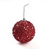 Christmas Ball Foam & Plastic Imitation Pearl Pendant Decoration FIND-G056-01B-2