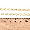 5MM Brass Teardrop Link Chain Necklaces for Women NJEW-F366-04A-3