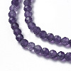 Natural Amethyst Beads Strands X-G-F596-13-4mm-3