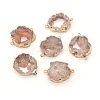 Natural Botswana Druzy Geode Agate Links G-WH0009-01-1