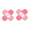 Medical Theme Alloy Enamel Pendants AL-CBA2919-03G-02B-1