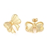 Brass Studs Earring for Women EJEW-S225-21G-2