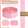 Polyester Stripe Ribbon OCOR-WH0078-507A-5