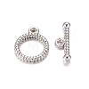 Tibetan Style Alloy Toggle Clasps AC2016-NF-1