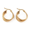 PVD Vacuum Plating 201 Stainless Steel Hoop Earrings EJEW-I309-71G-01-1