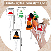 8Pcs 8 Styles Polyester Doll Hat DIY-SC0033-54C-2