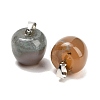 Teachers' Day Natural Agate Pendants GG-K002-14E-2