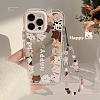 Cat Mirrored Axrylic Mobile Phone Cover PW-WG472D8-07-2