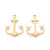 201 Stainless Steel Pendants STAS-T073-45G-1
