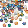 80Pcs Electroplate Transparent Glass Beads EGLA-TA0030-08-3