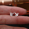 Phenix 999 Fine Silver Stud Earrings FS-WGF5874-01-2