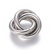 Tarnish Resistant 304 Stainless Steel Linking Rings LS-STAS-L239-01E-P-1