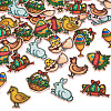 40Pcs 8 Styles Easter Polyester Cloth Sew On Ornament Accessories PATC-TA0001-62-3