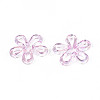Plated UV Acrylic Beads LS-TACR-S161-04B-2