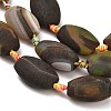 Natural Agate Beads Strands G-A321-O04-01-3