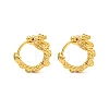 Brass Micro Pave Cubic Zirconia Hoop Earrings for Women EJEW-K286-03G-1