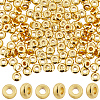 SUNNYCLUE 200Pcs Brass Spacer Beads KK-SC0004-05-1