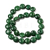 Synthetic Malachite Beads Strands G-B071-E01-01-2