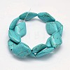 Synthetic Turquoise Bead Strands G-M150-31-2