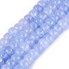 Ombre Effect Dyed Glass Beads Strands GLAA-Q106-05A-A08-1