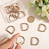 12Pcs Alloy Spring Gate Rings FIND-GF0007-10B-3